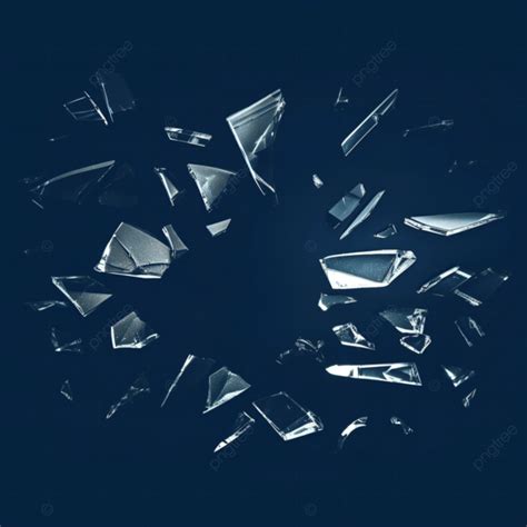Explosion Broken Glass Sharp Fragments Splash Visual Special Effects