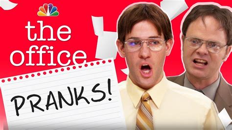 Jims Most Brilliant Pranks On Dwight The Office Youtube