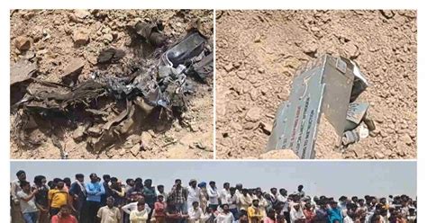 Trending News Mig 21 Plane Crash Mourning Spread Over The Death Of 3