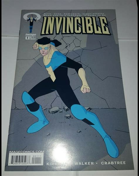 Invincible 1 Color Difference Modern Age Comic Books Cgc Comic