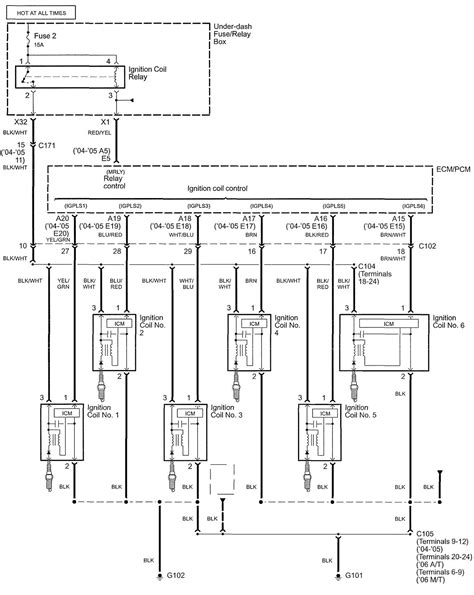 Acura Tl 2006 Wiring Diagrams Ignition