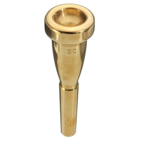 Shop Generic Silver Gold Trumpet Mouthpiece 3c Size For Bach New Gold
