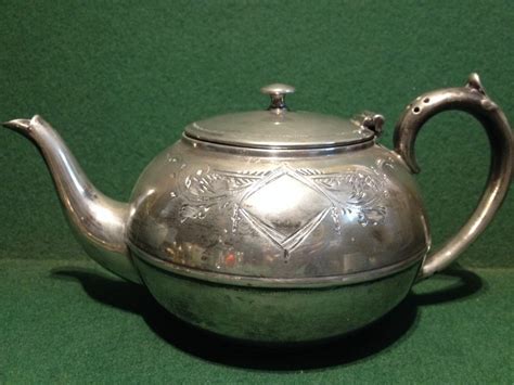 Antique Vintage Silver Plated Epbm 5700 Teapot Made In England