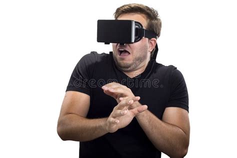 Scary Virtual Reality Experience Stock Image Image Of Augmented