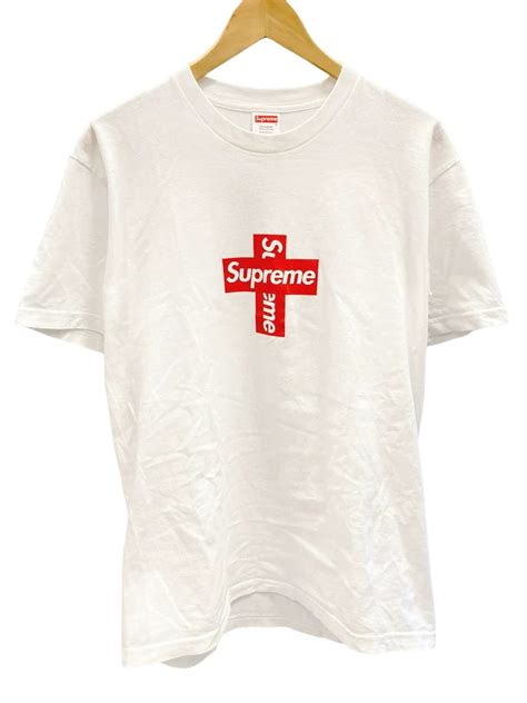 シュプリーム Supreme Cross Box Logo Tee White Fw20 20aw クロス ボックスロゴ 入荷
