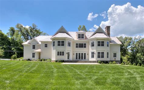 3 Million Newly Built Colonial Home In New Canaan Ct Homes Of The Rich