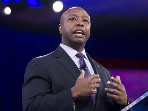 Scott is splitting with a handful of republican. Republican Sen. Tim Scott says Roy Moore should 'move on' - ABC News
