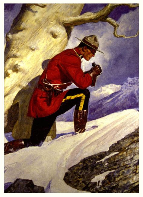 Arnold Friberg 3 Canada Art Canadian Art Mountie