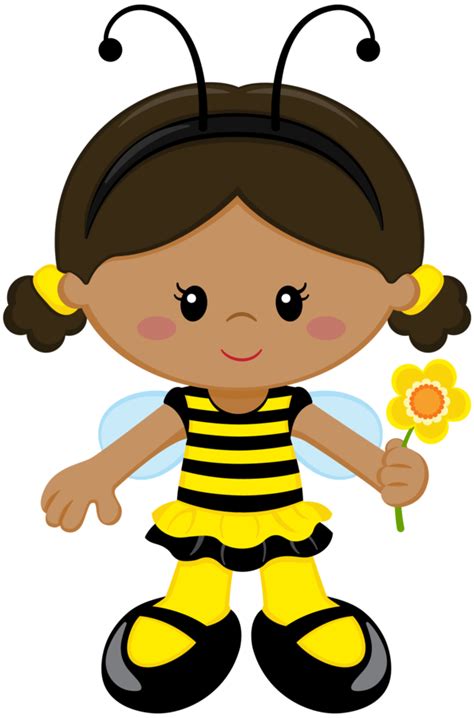 Bumble Bee Girl Clip Art | 1000+ images about bee honey on Pinterest | Bees, Album and Bumble ...