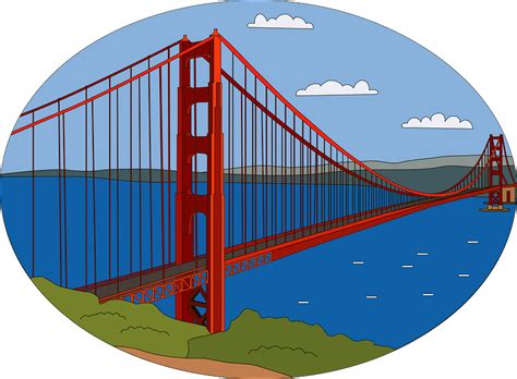 Golden Gate Bridge Clipart Free Download Transparent Png Creazilla