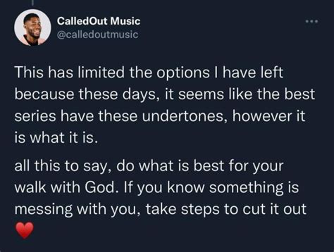 Gospel Music Artist Calledout Music Reveals Why He Has Decided To Stop