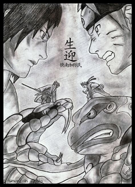 Naruto Vs Sasuke By Lucastsilva On Deviantart