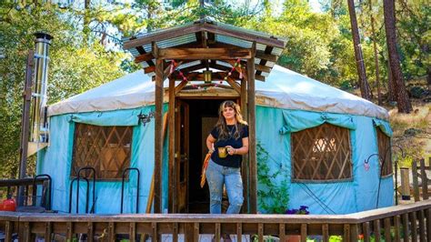 Off Grid Living On A Yurt Homestead Tiny House Blog