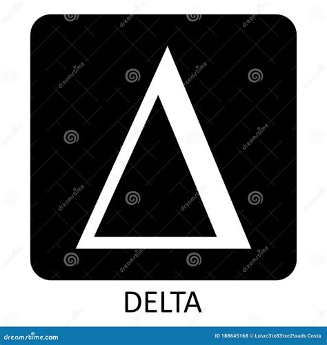 Delta Sign Illustration Stock Illustration Illustration Of Symbol