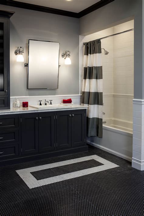 Creating A Beautiful Black Grey And White Bathroom