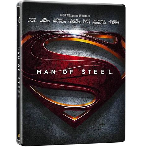 Man Of Steel 3d Limited Edition Steelbook Includes 2d Version And