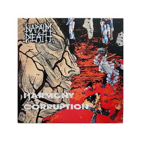 Vinyl Napalm Death Harmony Corruption Album Lp Uk Earache 2017