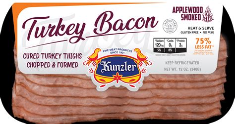Turkey Bacon Cut Out Kunzler