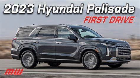 2023 Hyundai Palisade Motorweek First Drive Youtube