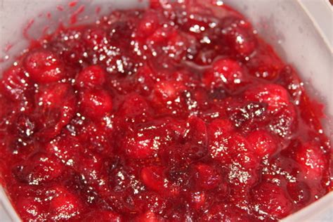 A homemade canned cranberry sauce with all the thanksgiving tradition, but none of the this recipe is super easy to put together, and the results are far better than anything you'd buy in the i'm a die hard ocean spray whole berry cranberry lover. Cranberry Sauce - the miller family
