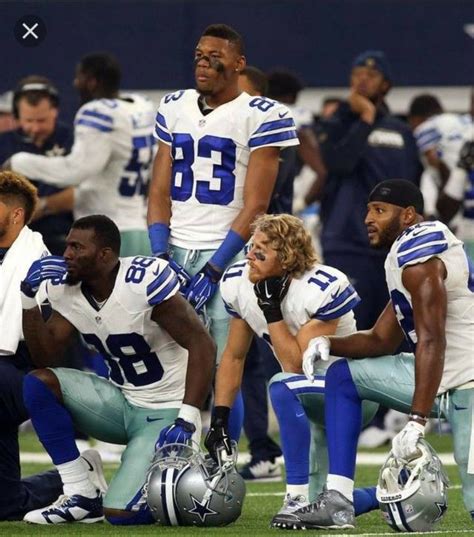 Dallas Cowboys Show Solidarity Before Monday Night Football Game
