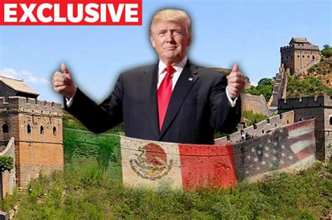 Donald Trumps Mexico Border Wall Blueprint Revealed Daily Star