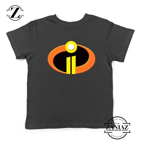 Incredibles Logo Youth Tshirt Disney Pixar Halloween Kids Tee Shirts S