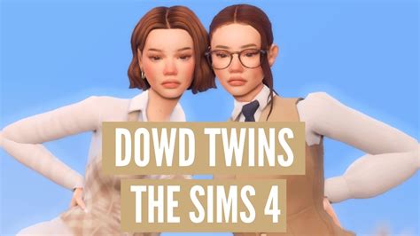 Dowd Twins 💛 The Sims 4 Cas Youtube