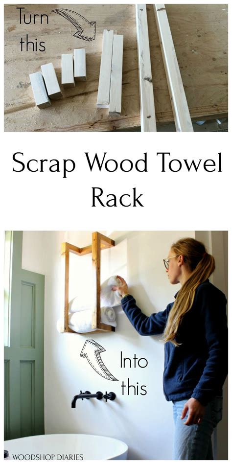 Scrap Wood Towel Rack 3 Easy Steps To Build Your Own Artofit