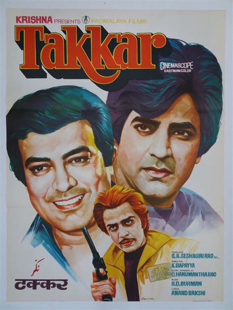 Takkar 1980 Jeetendra Sanjeev Vinod In 2021 Old Bollywood Movies