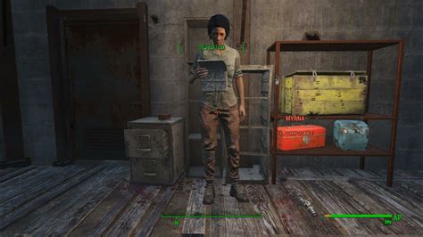 Fallout 4 Myrna Gets A Synth Relay Grenade Planted In Her Pocket Youtube