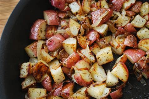 Cook in a hot, nonstick skillet over medium heat 3 to 4 minutes on each side or until fish begins to flake and is opaque throughout. Crispy pan-fried potatoes. Perfect for Mother's Day ...