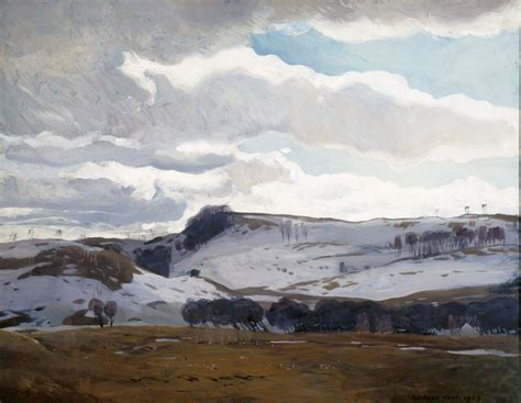 Kent Rockwell 1882 1971 Winter Landscape 1909 Oil On Canvas