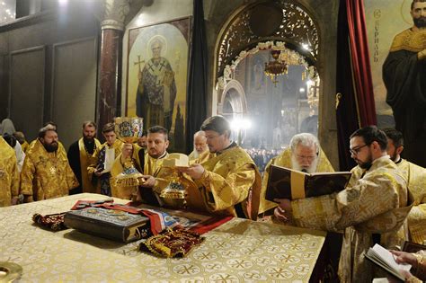Primates Of Russian And Bulgarian Orthodox Churches Celebrate Divine Liturgy At The Cathedral Of