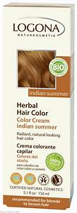 Logona Herbal Hair Color Cream Indian Summer 5 1 Ounce Hair Color