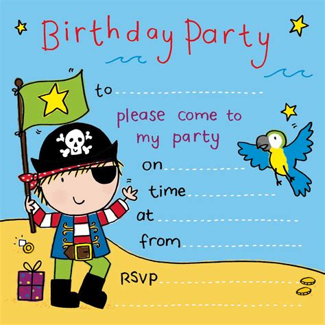 party invitations, birthday party invitations, kids party invitations, children's party invites