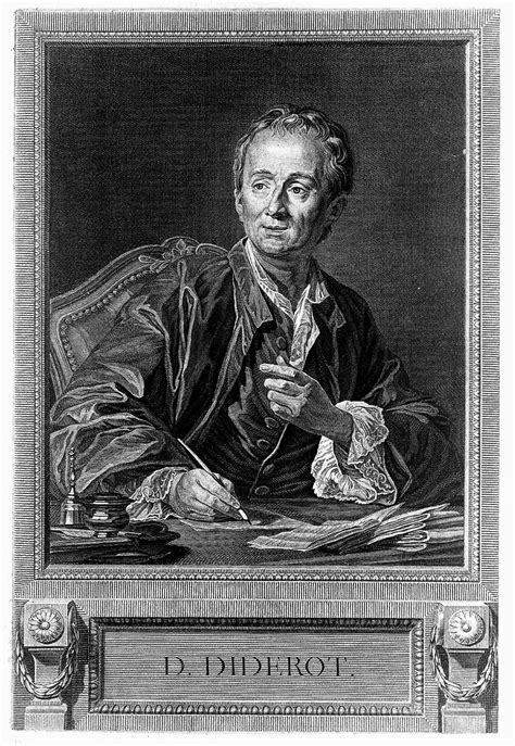 Portrait Of Denis Diderot Wellcome Collection