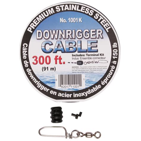 Scotty Fishing Downrigger Replacement Wire Cable