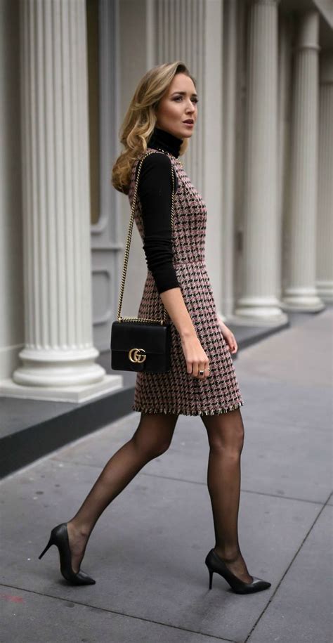 Dresses In Days Fall Winter Client Meeting Fashion Black