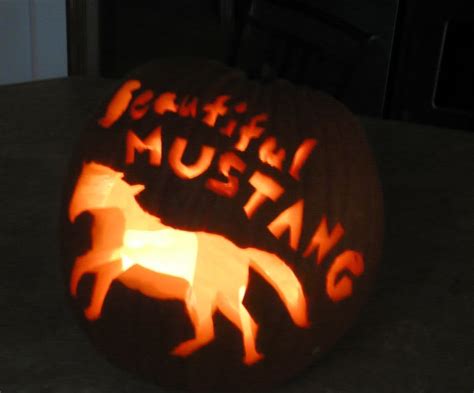 Beautiful Mustang Mustang Pumpkin