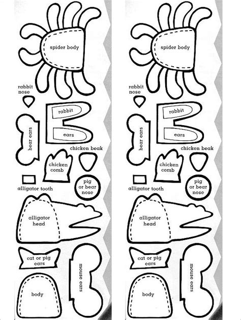 Free Printable Finger Puppets