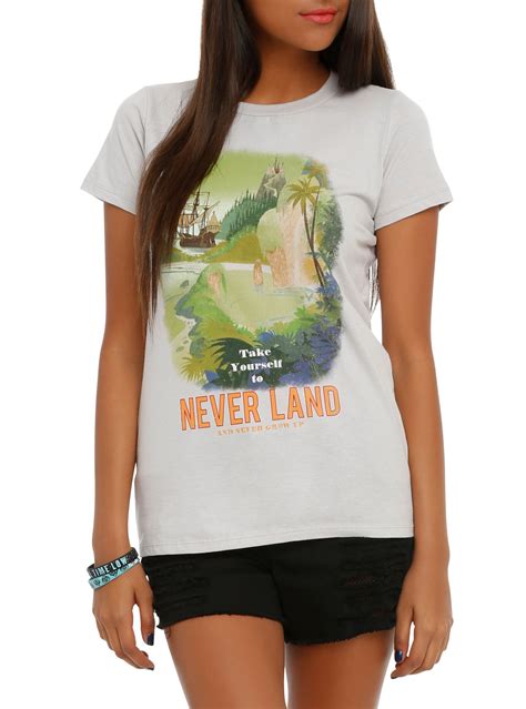 Disney Peter Pan Neverland Girls T Shirt Girls Tshirts Peter Pan
