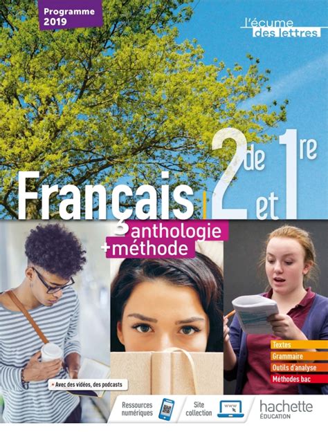 Lécume Des Lettres 2nde1ère Anthologie Méthodes Livre élève Ed