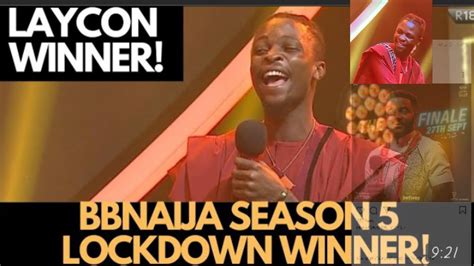 Bbnaija 2020 Laycon Wins Big Brother Naija Lockdown Grand Finale