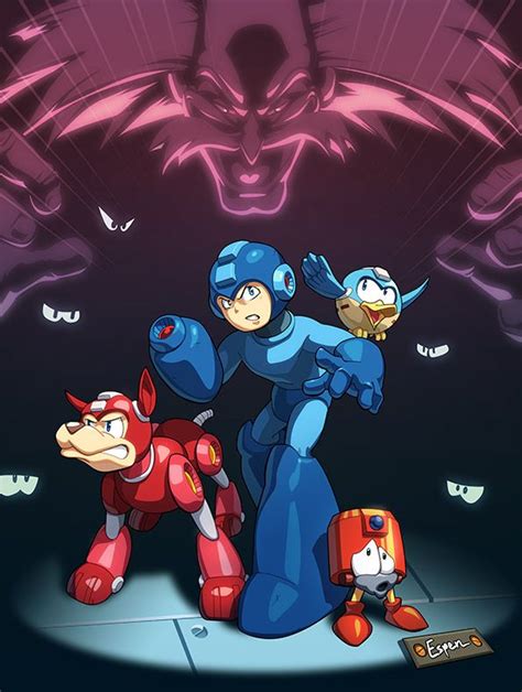 Mega Man Tribute By Espeng On