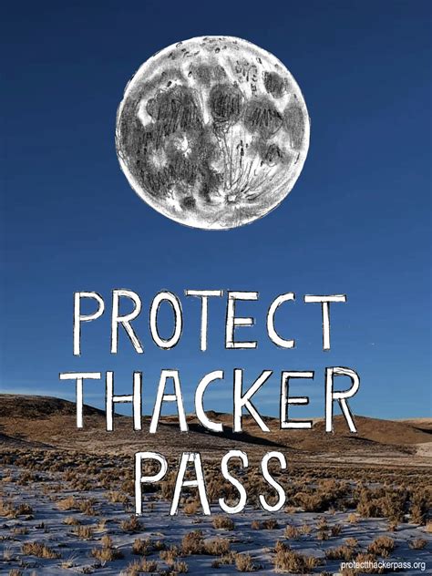 Posters To Print Share Protect Thacker Pass