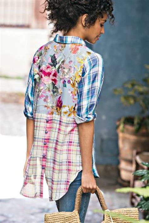 Discover the best upcycle clothing ideas to upgrade your diy refashion wardrobe into a dream come true. Image result for restyle mens shirt to womens tunic ...