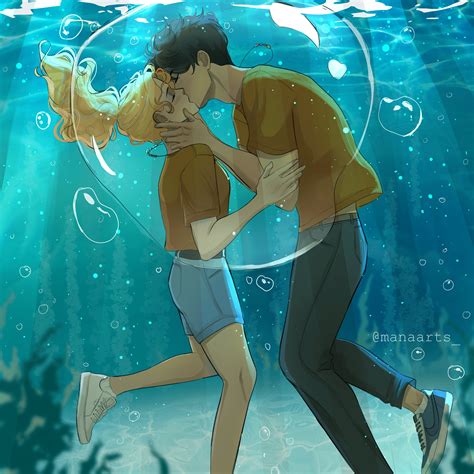 Underwater Kiss Percy Jackson