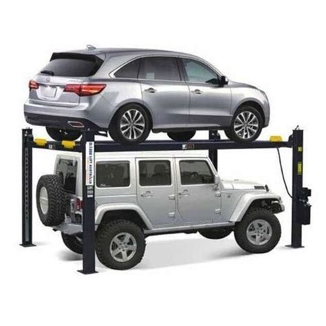 2 post stainless steel markar two level independent stack parker for parking 2 4 tons at best