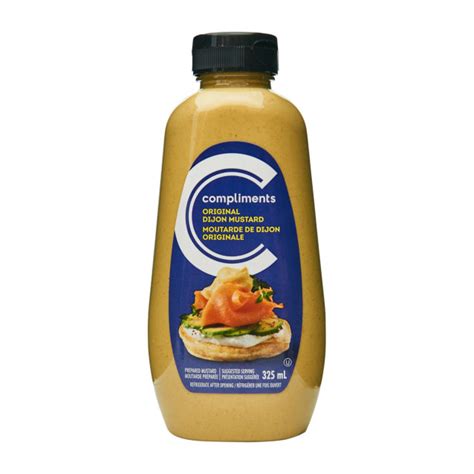 Prepared Mustard Original Dijon 325 Ml Complimentsca